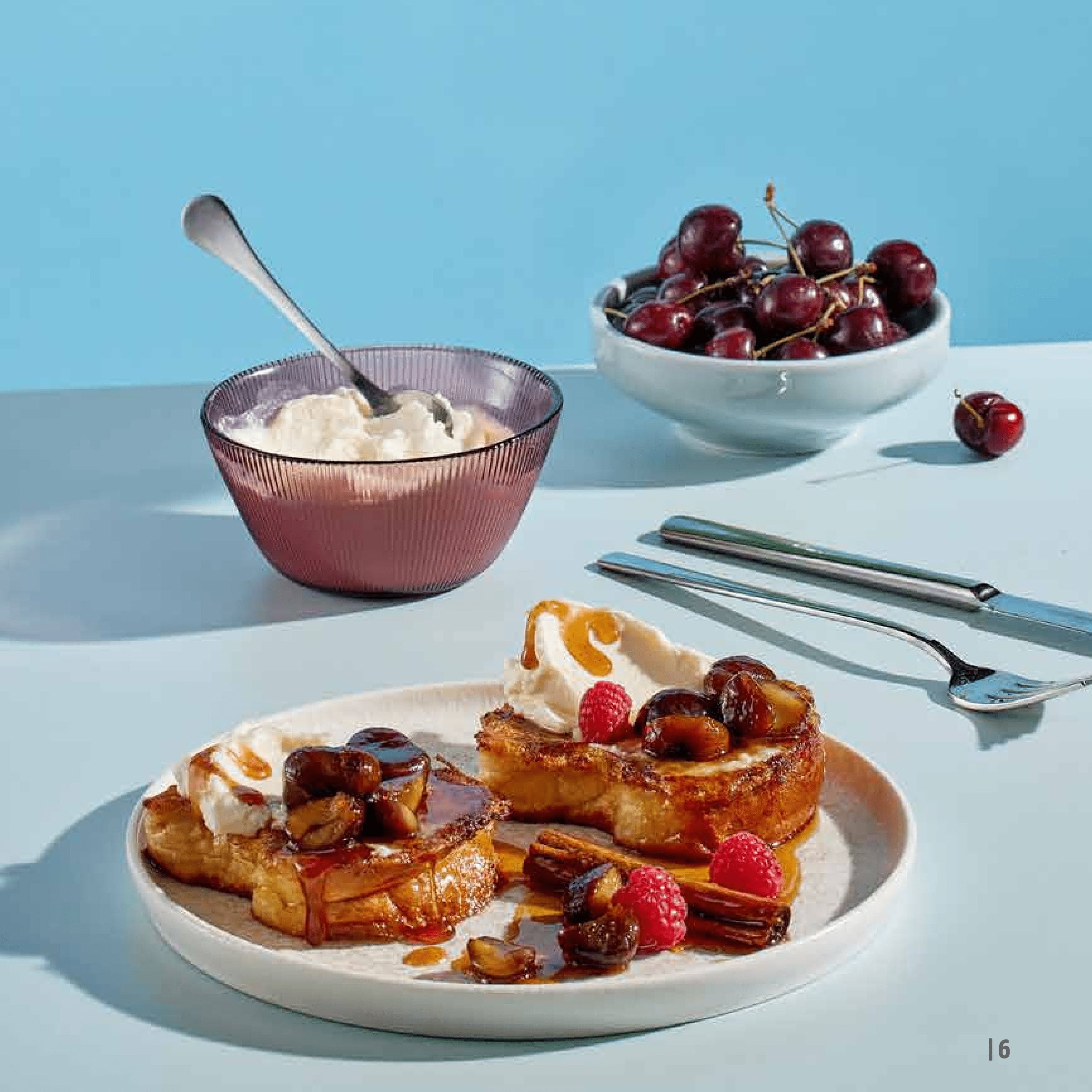 פרנץ טוסט וערמונים מקורמלים